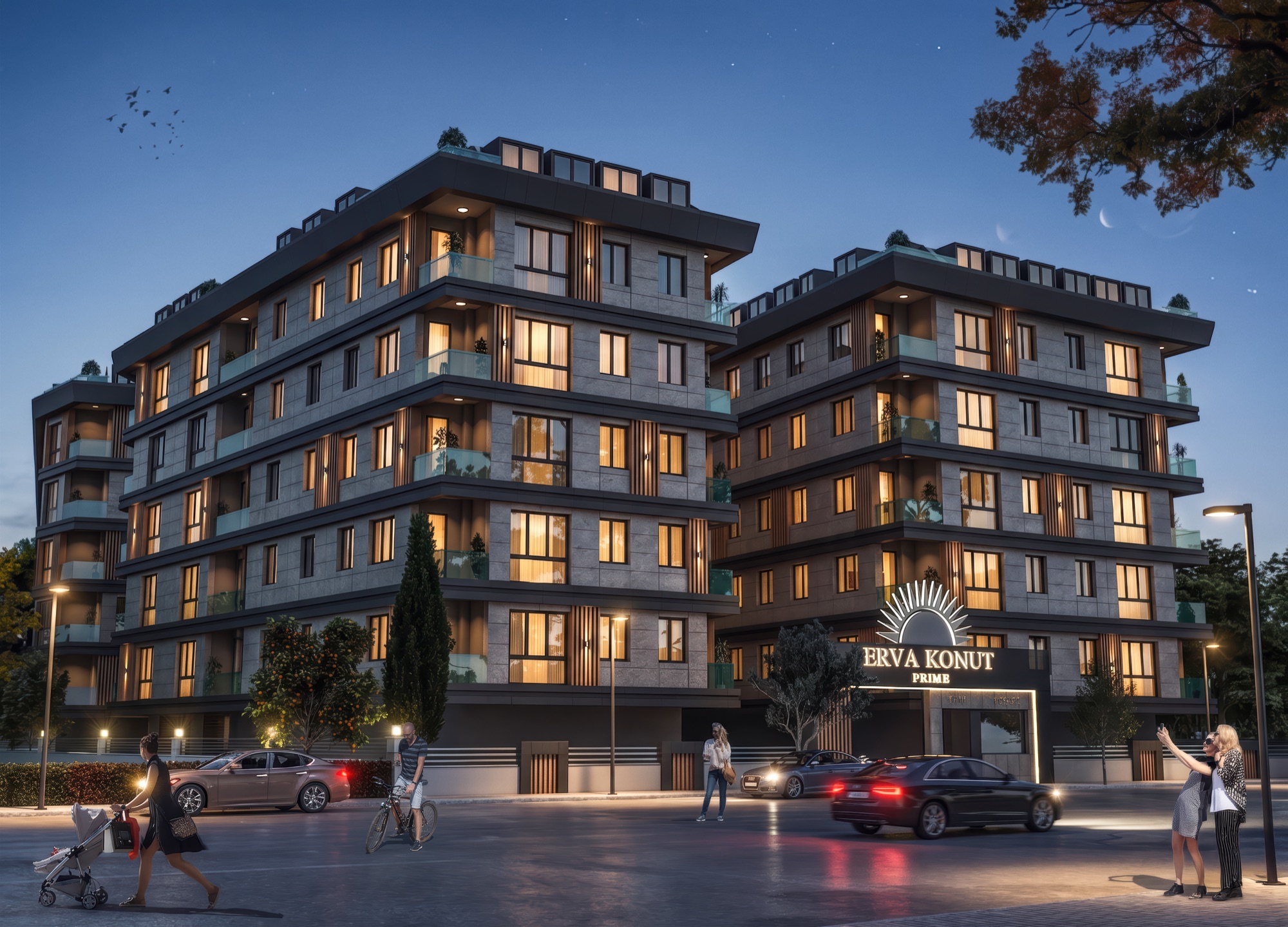 Erva Konut İdealtepe dış cephe